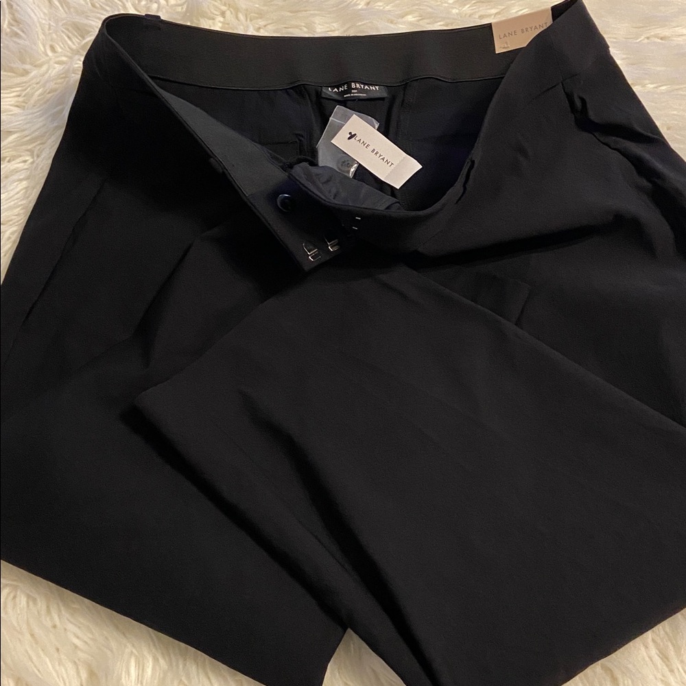 Lane Bryant Stylish Black Slim Capri Pants size 20P brand new inseam 20” - Picture 8 of 8